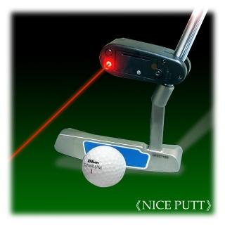 【NICE PUTT】推桿雷射瞄準器(紅線室內練習專用款)