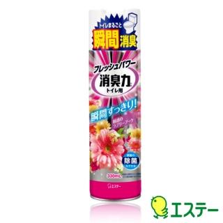 【ST雞仔牌】浴廁瞬間消臭力噴劑-花香330ml(ST-120420)