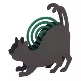 【日本 SPICE】日系 CAT STRETCH 貓伸展 造型蚊香盒(/ 露營 登山 防蚊)