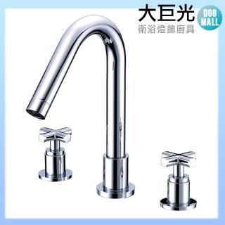 【大巨光】浴用檯面雙槍水龍頭_3件式(TAP-112011)