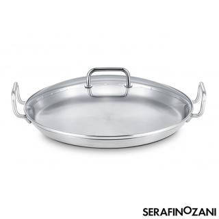 【SERAFINO ZANI 尚尼】多功能恆溫煎烤盤(32cm)