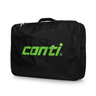 【conti】詠冠多用途環保排球袋-5號球 6顆裝 手拿袋 手提袋 收納袋 球袋(黑草綠)