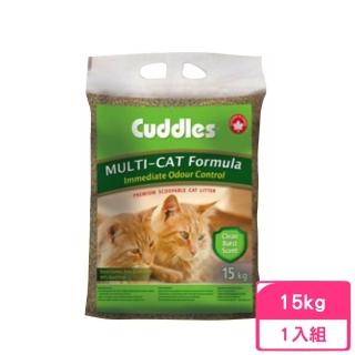 【加拿大 諾美利加Cuddles】清香強力凝結砂15kg