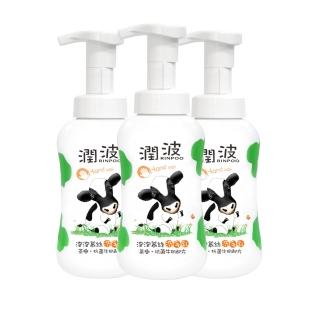 【潤波】茶樹抗菌 牛奶泡泡慕絲洗手乳300ml(3入組)