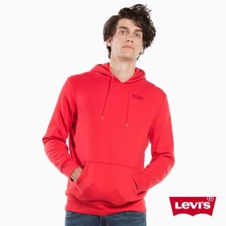 【LEVIS】男款 長袖上衣 / 帽T / 紅色 / 亞洲新春限量系列