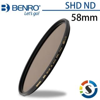 【BENRO百諾】圓形減光鏡 SHD ND 8/16/32 -58mm(勝興公司貨)