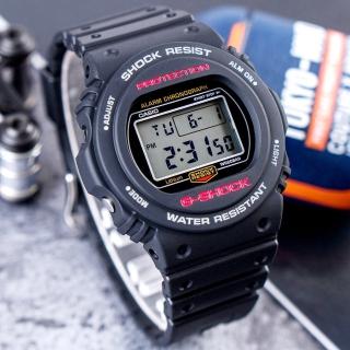 【CASIO 卡西歐】G-SHOCK 經典復刻潮流腕錶(DW-5750E-1DR)