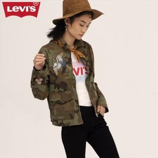【LEVIS】女裝 短外套 / 刺繡圖案
