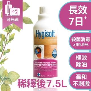 【芬蘭Hygisoft 科威】15倍超濃縮多用途表面殺菌消毒清潔劑 - 500ml(媽媽推薦 去污除油 溫和不刺激)