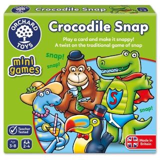 【Orchard Toys】可攜桌遊-鱷魚出沒(Crocodile Snap Mini Game)