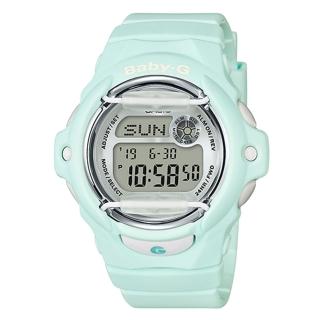 【CASIO 卡西歐】BABY G 電子女錶 防水 世界時間(BG-169R-3D)