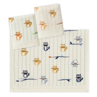 【Gemini 雙星】家貓語錄紗布兒童毛巾(兒童毛巾紗布材質好擰乾)