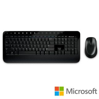 【Microsoft 微軟】無線滑鼠鍵盤組2000