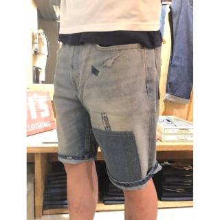 【LEVIS】牛仔短褲 男裝 / 502 中腰錐形褲