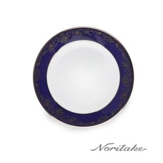 【NORITAKE】藍色樂章點心盤16cm(日本皇室御用瓷器品牌)