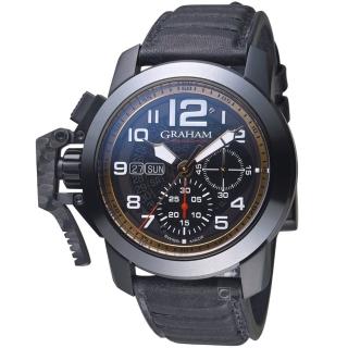 【GRAHAM】Chronofighter Steel強悍腕錶(2CCAU.B31A.L143N)