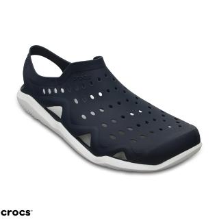 【Crocs】男鞋 激浪涉水鞋(203963-462)