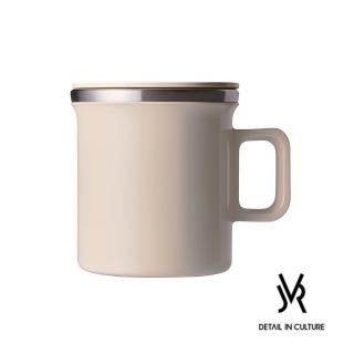 【索樂生活】JVR-MONO MUG馬卡龍不銹鋼馬克杯360m(雙層304不鏽鋼雙層保溫咖啡隨行茶水杯子)
