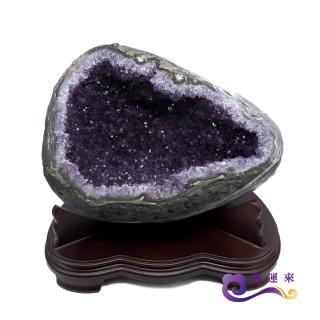 【鑫運來】頂級5A烏拉圭紫晶洞(14-16kg 款式、重量 隨機出貨)