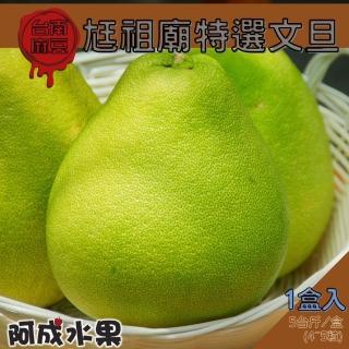 【阿成水果】台南麻豆監理站40年老欉文旦禮盒2盒(10台斤/盒)