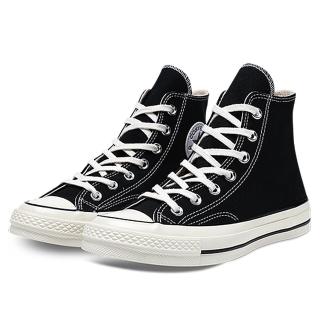 【CONVERSE】康威士- Chuck Taylor All Star‘70 帆布 高筒 -黑-162050C(男休閒鞋)