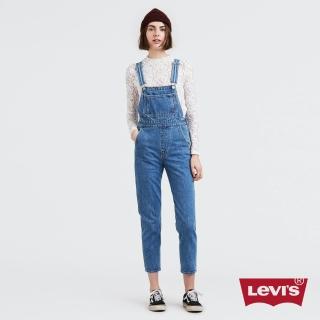【LEVIS】復古高腰寬鬆版 / Mom Jeans / 吊帶褲