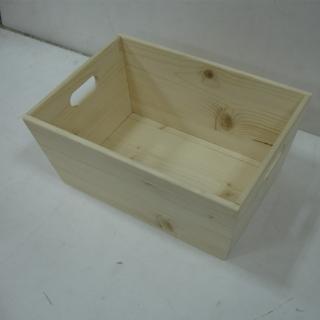 【沃克嚴選】梯型原木花箱-中 30x20x15cm 1入