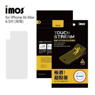 【iMos】Apple iPhone Xs Max(Touch Stream 霧面背面保護貼)