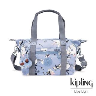 【KIPLING】柔雅花卉手提側背包-ART MINI