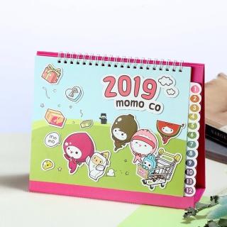 2019年momo co桌曆