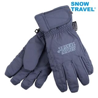 【SNOWTRAVEL】AR-ONE英國TPU防水套+白鵝羽絨700fill防水保暖滑雪手套/藍(滑雪/騎車/攻頂/海釣/出遊)