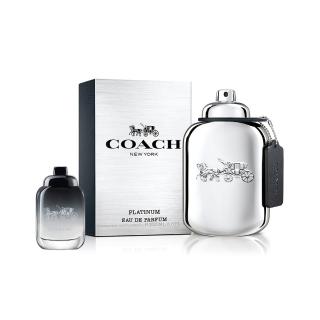 【COACH】紐約白金男性淡香精60ml(加贈隨機小香乙瓶)