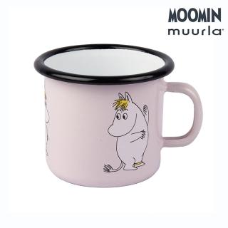 【JIA Inc 品家家品】Muurla - 嚕嚕米可兒琺瑯馬克杯 粉紅色(370cc)