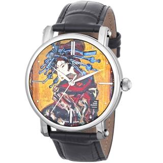 【梵谷Van Gogh Swiss Watch】梵谷經典名畫男錶(Gent 03-1 浮世繪)