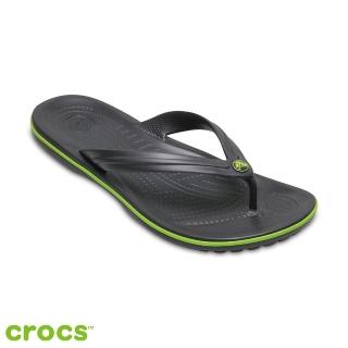 【Crocs】中性鞋 卡駱班人字拖(11033-0A1)