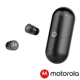 【Motorola】膠囊型真無線藍牙耳機 Verve Buds 400(午夜黑)