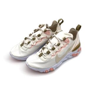 【NIKE 耐吉】W REACT ELEMENT 55 粉-BQ2728007(女休閒鞋)